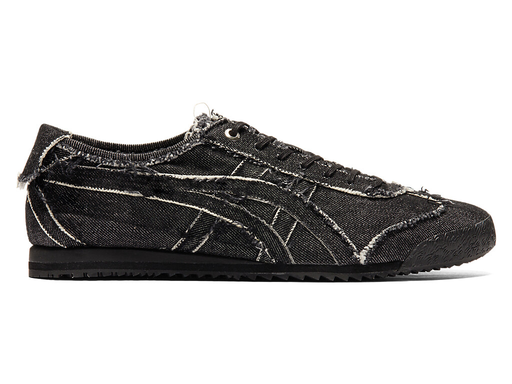 Pre-owned Onitsuka Tiger Mexico 66 Sd Japanese Denim Black/black 1183c310.001 Usm8-11.5
