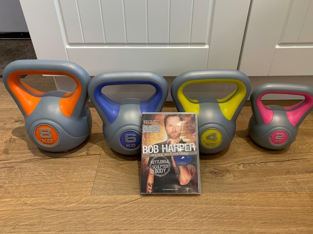 Kettle bells and DVD | in Murton, County Durham | Gumtree