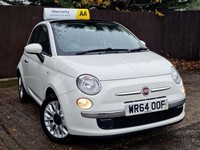 2014 Fiat 500 1.2 Lounge Euro 6 (s/s) 3dr Hatchback Petrol Manual