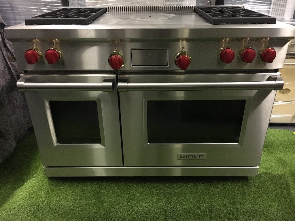 Stunning 48 inch Wolf range cooker Double Oven Sub zero appliance INC