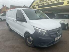 MERCEDES-BENZ VITO 111 CDI LWB,TWIN SIDE LOADERS White Manual Diesel, 2015