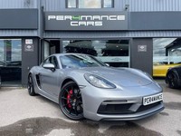 2022 72 PORSCHE 718 CAYMAN 4.0 GTS COUPE 2DR PETROL PDK EURO 6 (S/S) (400 PS)