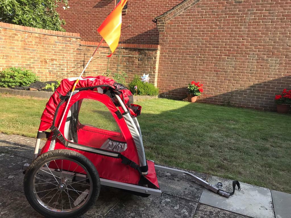 halfords bike trailer review