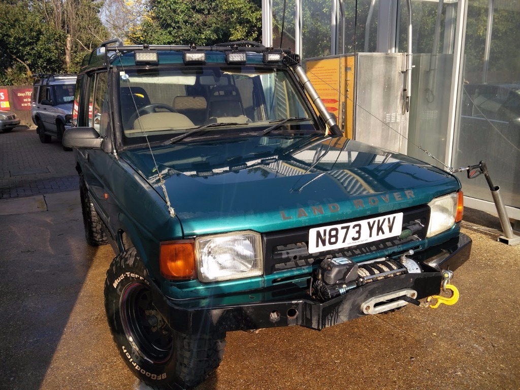 Land Rover Discovery 1 300TDi Manual Blue 4x4 Offroad truck lifted