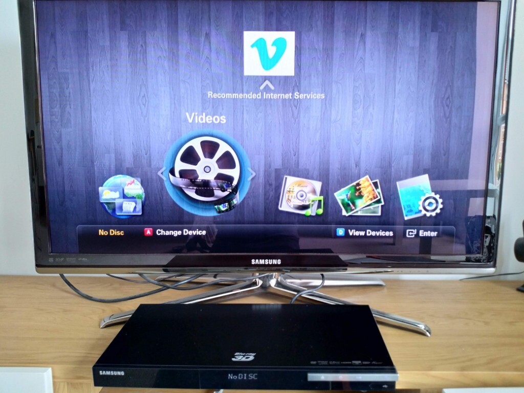 40 inch HD 3D SAMSUNG TV + SAMSUNG BlueRay player in Coventry, West Midlands Gumtree