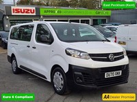 2020 Vauxhall Vivaro Life White 1.5 Turbo D Edition L MPV, 95,000 miles, 2 owner