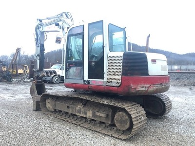 2006 Takeuchi TB1140 Crawler Excavator Hydraulic Thumb Diesel Cab AC Track