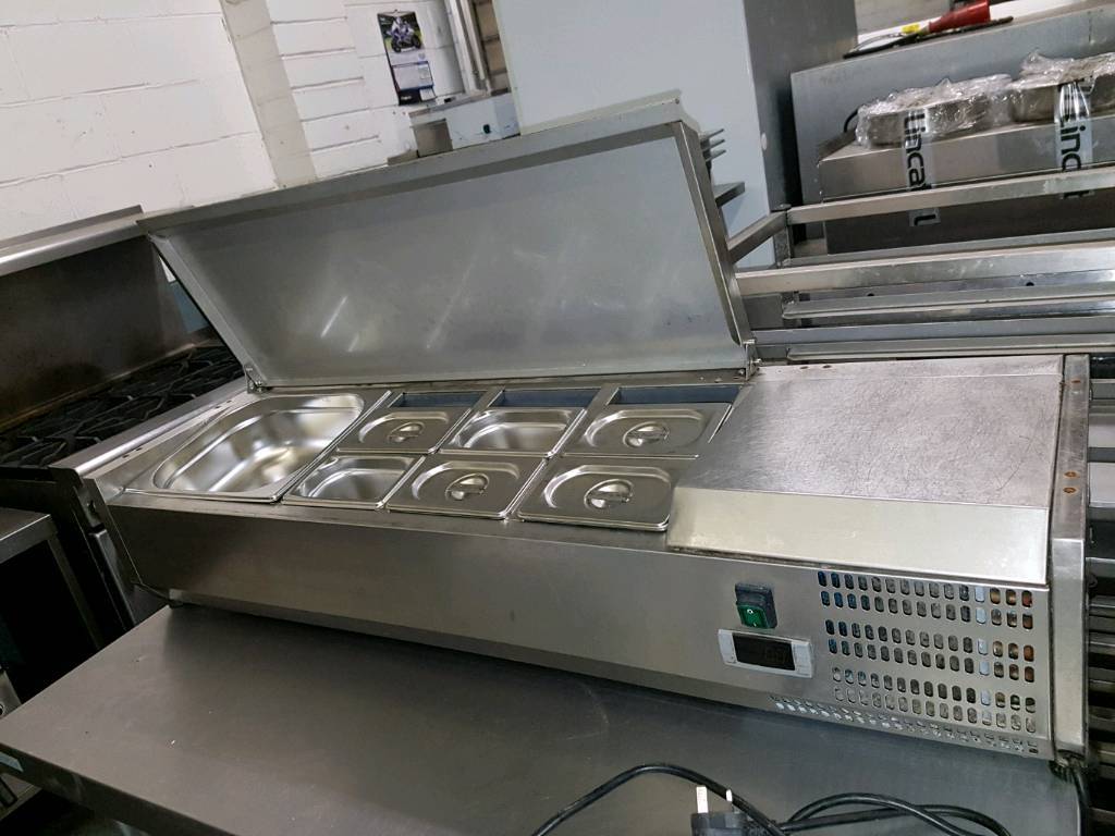 Commercial Topping Fridge Pizza Fridge Catering Equipment In 