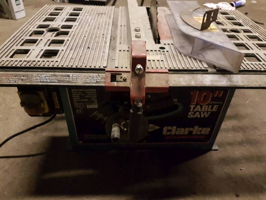 Clarke 10"table saw. in Swansea Gumtree