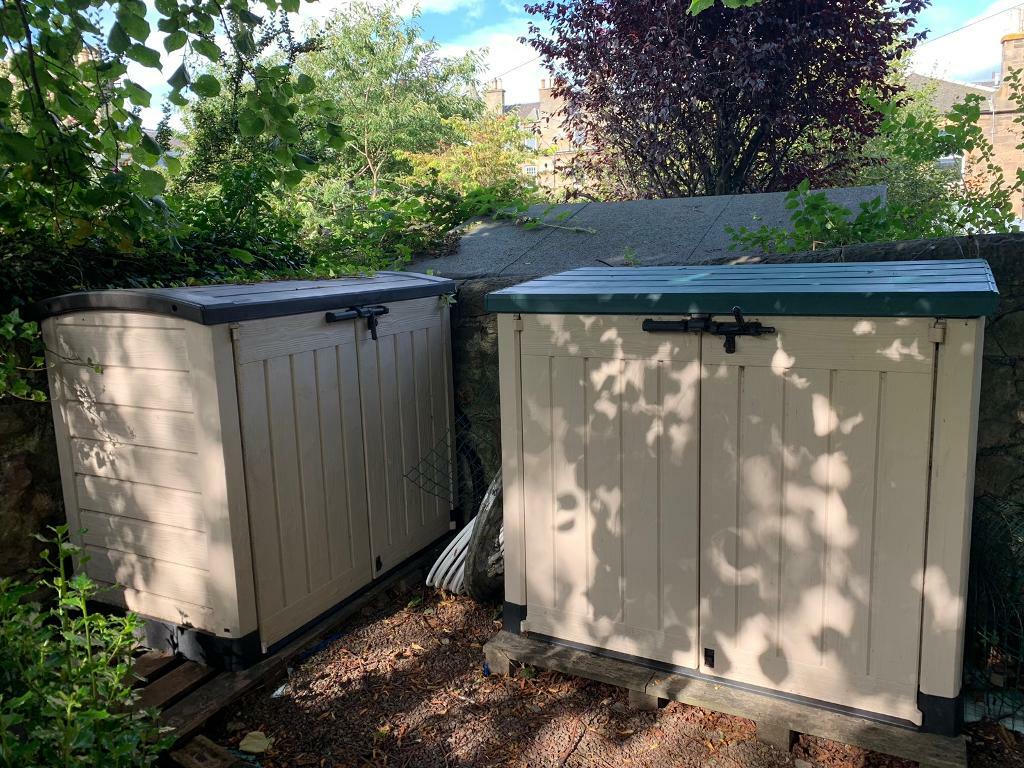 2000l plastic garden storage