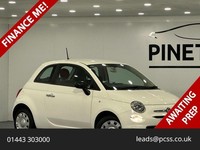 2018 Fiat 500 1.2 Pop Hatchback 3dr Petrol Manual Euro 6 (s/s) (69 bhp) Hatchbac