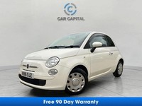 2016 Fiat 500 0.9 TwinAir Lounge Dualogic Euro 6 (s/s) 3dr Hatchback Petrol Semi
