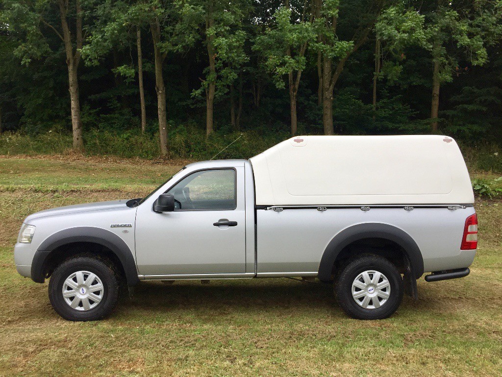 09 very rare single cab ford ranger in met silver 2grand top low miles