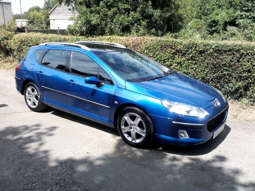 PEUGEOT 407 SW SE HDi 2LTR DIESEL 6 SPEED MANUAL ESTATE 2006