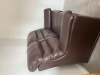 Beautifully soft Leather 2 seater Sofa