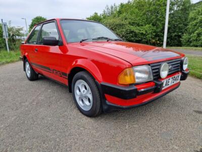 Ford Escort XR3 - 5 Speed Carb model - UK Registered