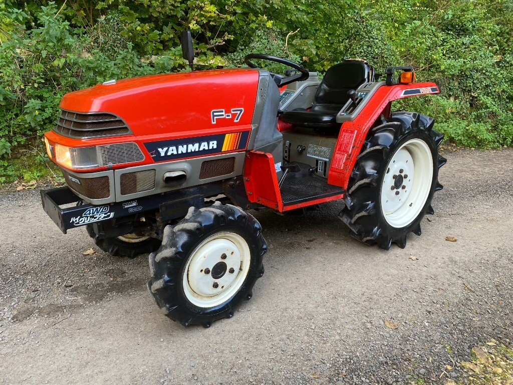 YANMAR F7 4WD Compact Tractor, Attachments available *** WATCH VIDEO