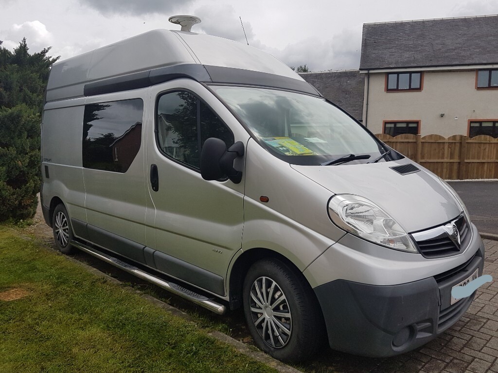 2008 Vauxhall Vivaro LWB high top camper for sale in Ayr, South
