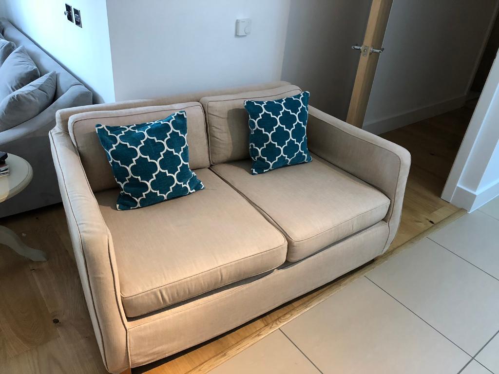 2 person cream sofa | in Wimbledon, London | Gumtree