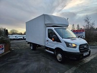 2021 ON 21 PLATE FORD TRANSIT 350 130 BHP L4 LUTON WITH TAILLIFT ULEZ FREE ZONE