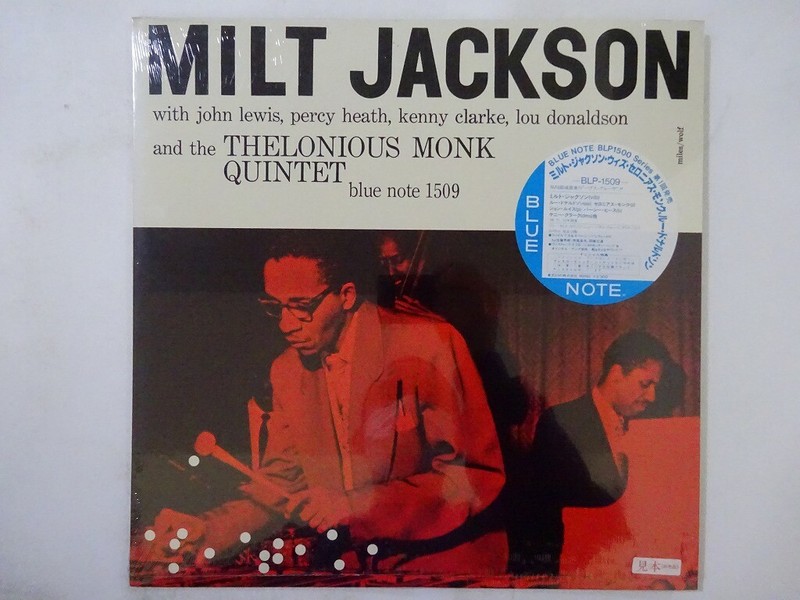 LP Milt Jackson Milt Jackson BN1509BLP1509PROMO BLUE NOTE Japan Vinyl PROMO プロモ 未開封 /00260 Milt Jackson With John Lewis, ~ Blue Note BLP-1509 Japan
