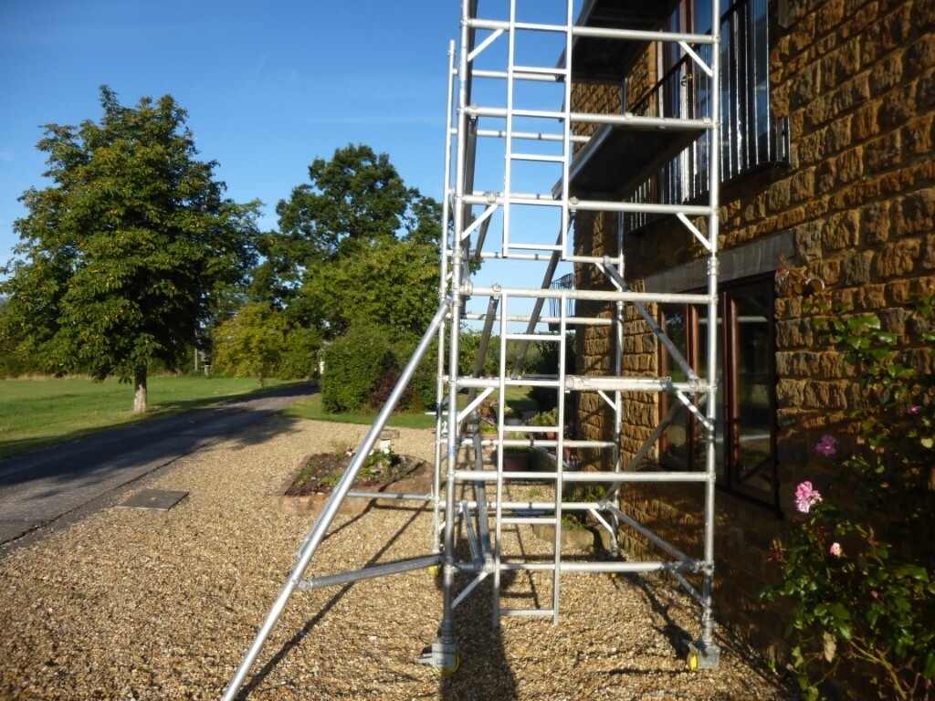 Boss Double Aluminium Tower Scaffold (