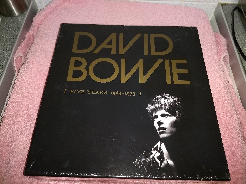 David Bowie Five Years Vinyl Box Set DAVID BOWIE - FIVE YEARS 1969-1973 - VINYL L.P. BOX SET - BRAND NEW