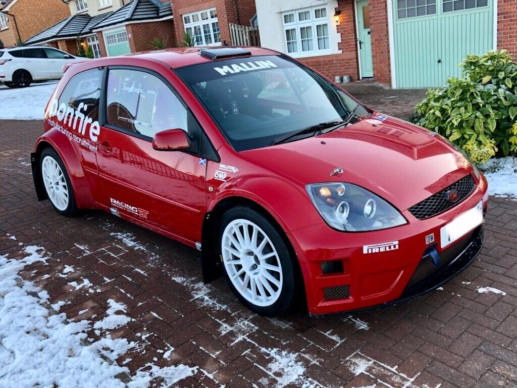 Ford Fiesta ST150 Rally Car Rolling Shell in