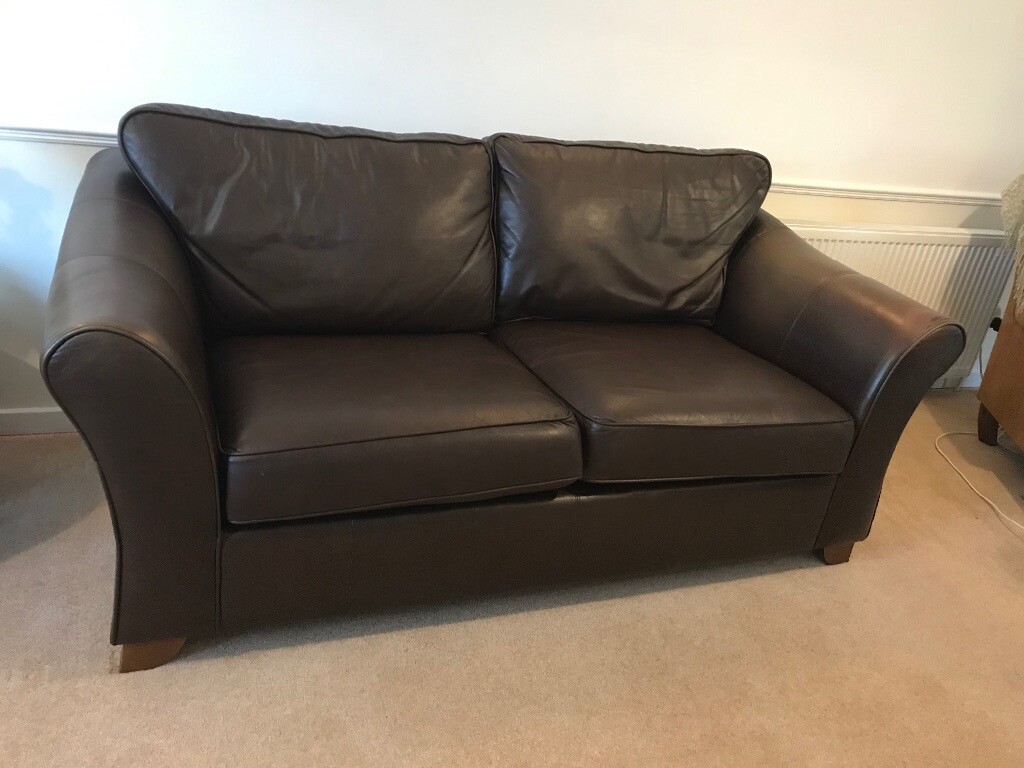 MARKS AND SPENCER ABBEY LEATHER SOFA in Toton, Nottinghamshire Gumtree