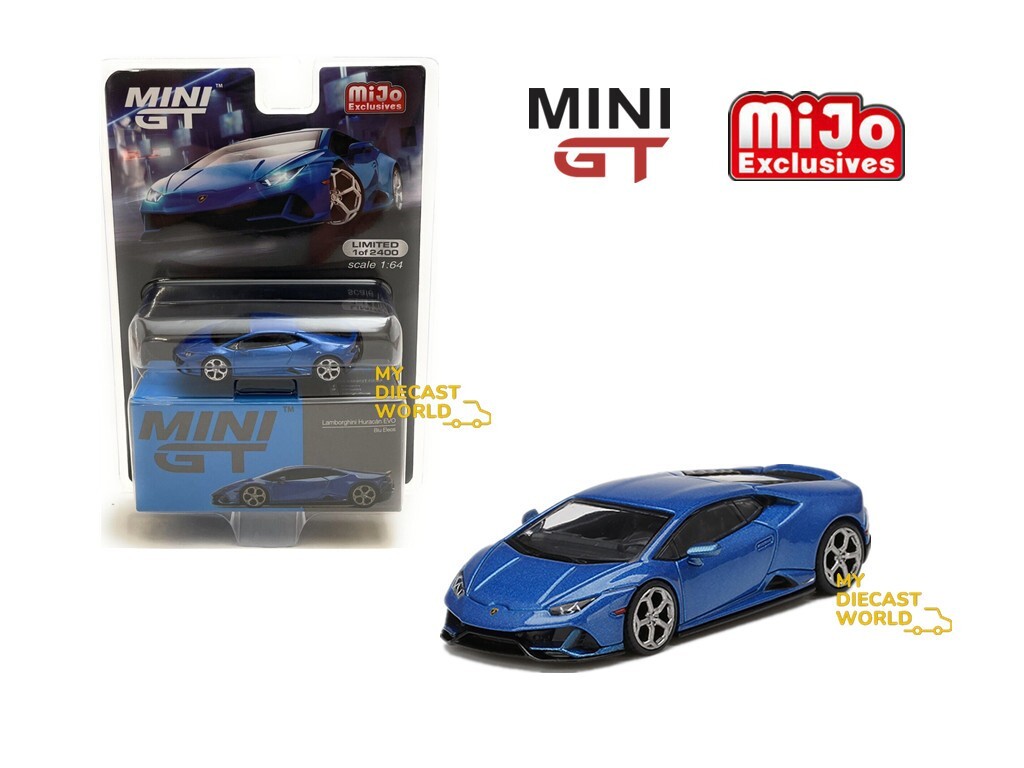 MINIGT Lamborghini Huracán EVO ランボルギーニ3点 Mini GT 1:64 Lamborghini Huracán EVO Bologna Airport 2020