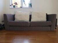 Super comfy grey sofa 