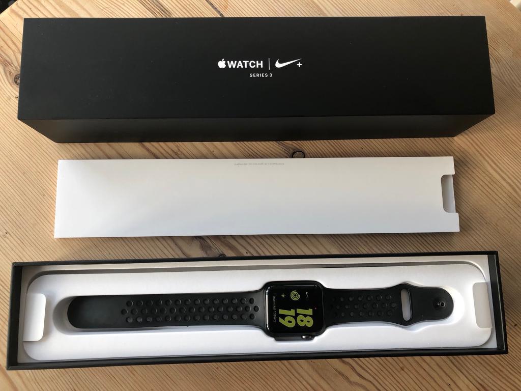 Apple Watch Series 3 Nike Plus - Pristine Condition, Worn Once | in Burbage, Leicestershire