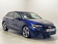 2022 22 AUDI A3 1.5 TFSI 35 EDITION 1 SPORTBACK 5DR PETROL MANUAL EURO 6 (S/S) (