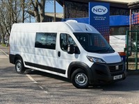 2022 Fiat Ducato 2.2 Multijet High Roof Crew Van 140 WINDOW VAN DIESEL Manual