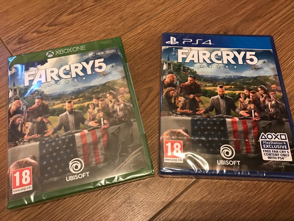 Brand New Sealed Far Cry 5 For Ps4 Or Xbox One In Leicester