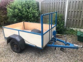 image for Car Trailer (with motorbike option)
