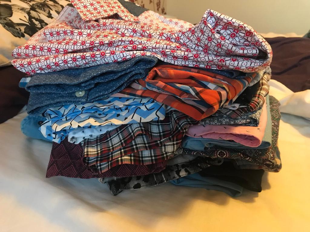 Men’s shirt bundle all Size Medium in Stamford Bridge, North