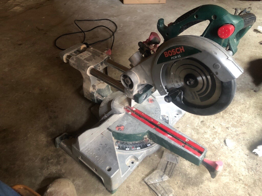 Bosch sliding mitre saw 240v in Bathgate, West Lothian Gumtree
