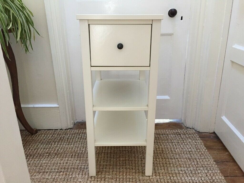 WHITE IKEA BEDSIDE TABLE in Brighton, East Sussex Gumtree