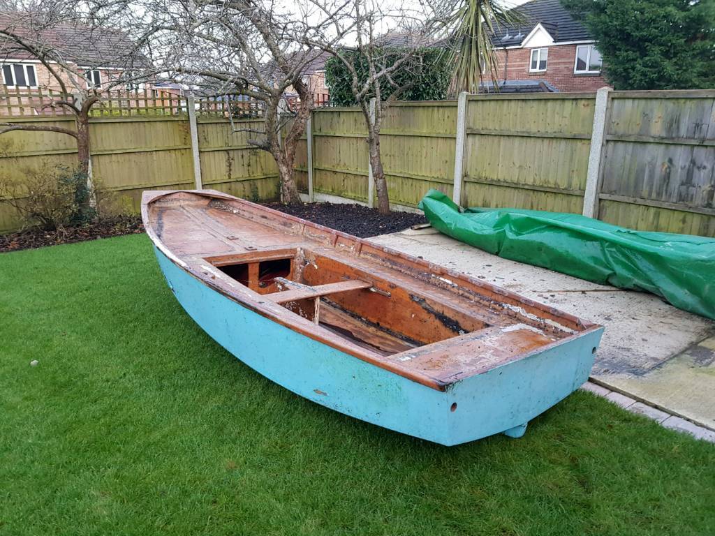 boat/dinghy restoration project for sale in bournemouth