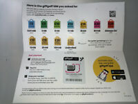 GiffGaff (O2) SIM Card With £5 Free Credit - No Contract