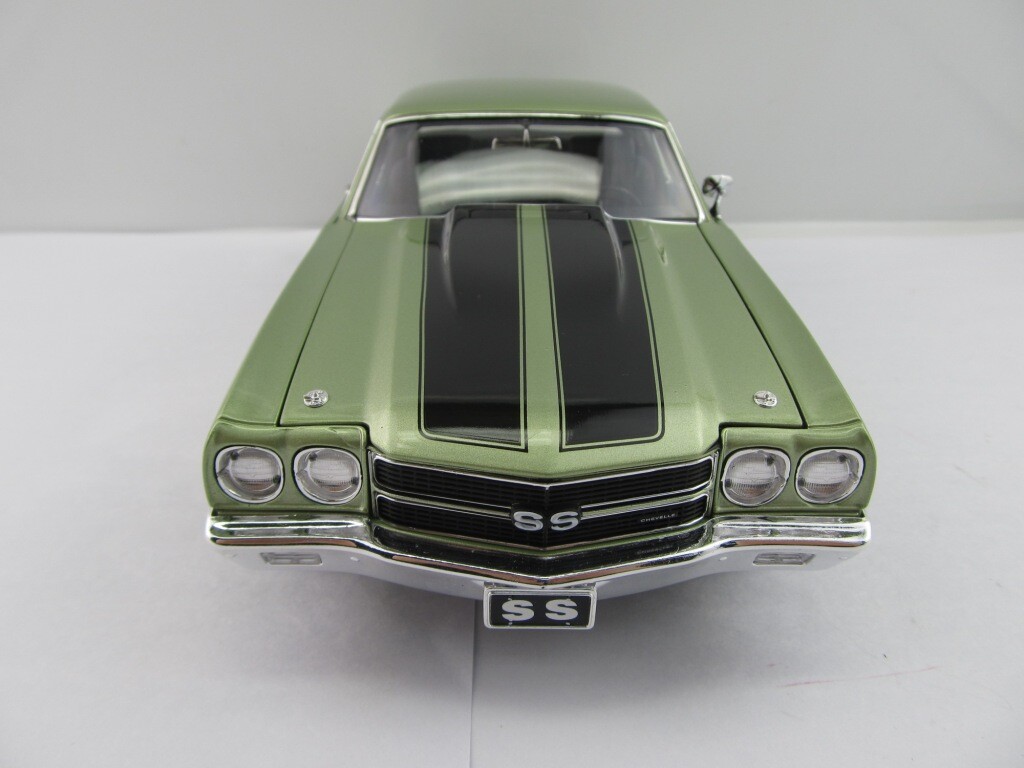 GMP ACME 1:18 1970 CHEVROLET CHEVELLE SEAMIST GREEN