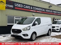 2022 72 FORD TRANSIT CUSTOM 2.0 300 ECOBLUE LIMITED PANEL VAN 5DR DIESEL MANUAL