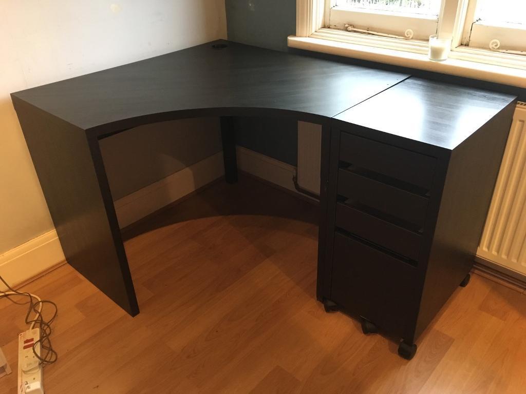 Ikea Micke Corner Desk   Draws \u0026 File Storage  in Benfleet, Essex  Gumtree