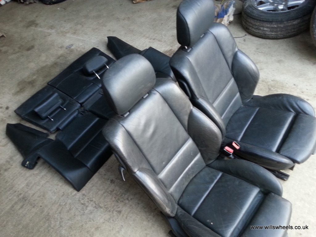 BMW E46 Coupe Black MSport Electric Interior Seats 330ci 328ci 325ci