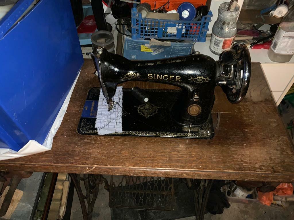 Singer sewing machine 1954 Receipt in Bradford West 