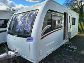 image for Lunar Clubman Saros Edition SE 2014 Fixed Bed 4 Berth Touring Caravan