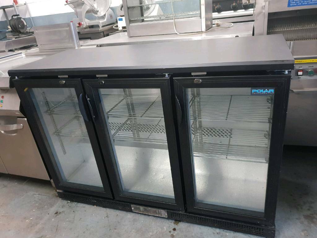 Commercial Polar Bottle Cooller Under Counter Drink Fridge Catering