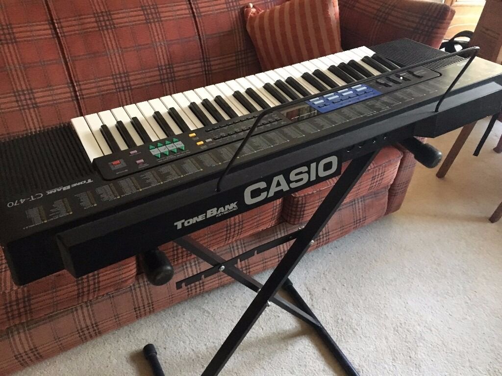 Casio CT-470 Tonebank Electric Keyboard | in Balerno, Edinburgh | Gumtree