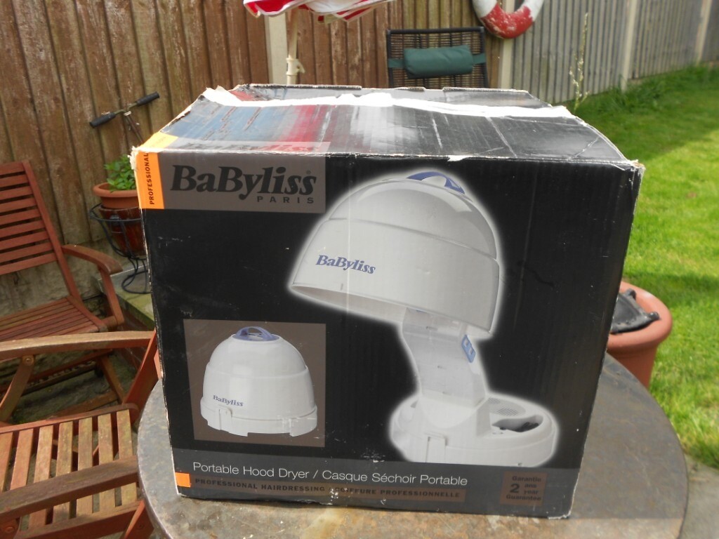 Babyliss Portable Table Top Hood Hair Dryer in Long Eaton